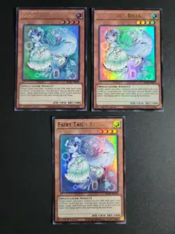 Fairy Tail - Rella (X3) BLGG-EN070 Ultra Rare Yugioh Glorious Gallery - Image 1