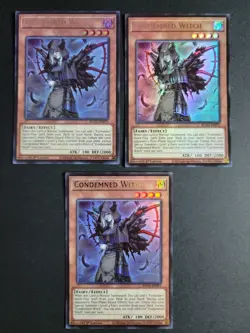 Condemned Witch (X3) BLGG-EN071 Ultra Rare Yugioh Glorious Gallery - Image 1