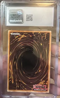 2022 Yu-Gi-Oh! MP22 1st Ed ERROR Greater Polymerization Misaligned Stamp CGC 8 - Image 2