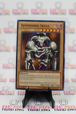 Summoned Skull YSYR-EN004 Starter Deck: Yugi Reloaded-1st Edition 1st Edition - Image 1