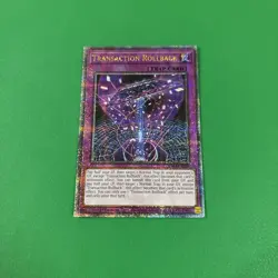 Transaction Rollback RA04-EN105 Quarter Century Secret Rare Yugioh M/NM - Image 1