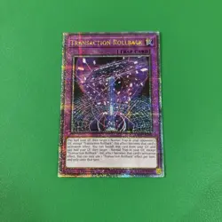 Transaction Rollback RA04-EN105 Quarter Century Secret Rare Yugioh M/NM - Image 2