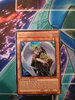 Yugioh Destiny HERO - Dark Angel DESO-EN005 1ST ED NM SECRET - Image 1