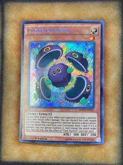 Yugioh Clear Kuriboh MVP1-ENS47 Secret Rare 1st Ed NM - Image 1