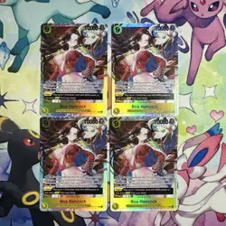 LOT of 4 - Boa Hancock OP14-112 One Piece Super Rare Playset ALL MINT - Image 1