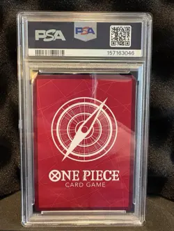 2025 One Piece Portgas D. Ace Leader Alt Art #OP13-002 PSA 10 GEM MINT - Image 2