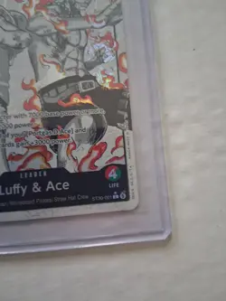 ST30-001 Luffy & Ace leader Alt Art (Parallel) One Piece Card Game ENGLISH Deck - Image 5