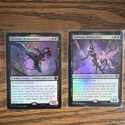 Gwenom, Remorseless Magic The Gathering MTG Spider-Man Near Mint Never Played 2x - Image 1