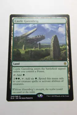 MTG Castle Garenbrig x1- -Throne of Eldraine-Lightly Played - Image 1