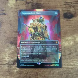 Commander's Plate (Borderless) Commander Teenage Mutant Ninja Turtles Foil 0131 - Image 1