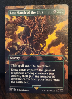 Last March of the Ents (Borderless) Universes Beyond: the Lord of the Rings:... - Image 1