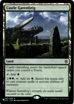 MTG Castle Garenbrig The List Reprints NM R Magic - Image 1