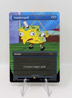 Counterspell, Secret Lair SpongeBob SquarePants 1933, Magic MTG NM NON-FOIL - Image 1