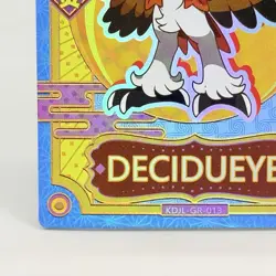 Pokemon Decidueye GR KDJL-GR-013 Chinese Pocket Eif Baby Claw Machine Card - Image 5