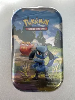 Pokemon TCG: Mega Evolution Ascended Heroes Mini Tin Riolu & Darumaka NEW/Sealed - Image 1