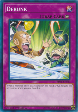 Debunk [SDPL-EN039] Common Near Mint 1st Edition - Yugioh single - Image 1
