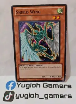 YUGIOH SHIELD WING DP10-EN002 COMMON PLAYED - Image 1