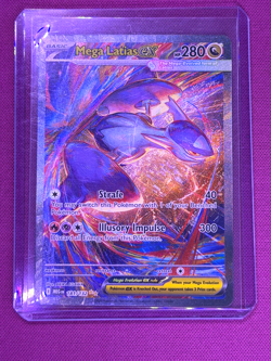 Mega Latias EX 181/132 SIR Pokemon Mega Evolution Special Illustration Rare NM - Image 1