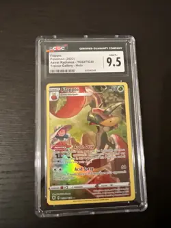 Pokemon TCG Flapple TG02/TG30 Astral Radiance Trainer Gallery CGC 9.5 Gem Mint - Image 1