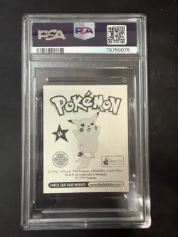 PSA 9 MINT 1999 MERLIN POKEMON #S4 BLASTOISE - PRISM - Image 2