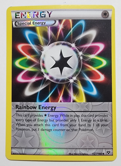 Rainbow Energy 131/146 XY Reverse Holo Pokemon TCG - Image 1