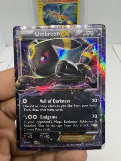 Pokemon Fates Collide Umbreon EX Ultra Rare Holo Card 55/124 HP - Image 1