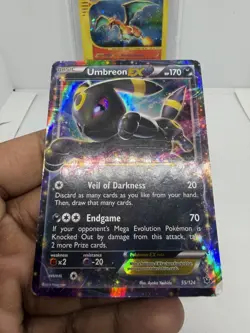 Pokemon Fates Collide Umbreon EX Ultra Rare Holo Card 55/124 HP - Image 3