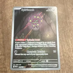 Pokemon Spiritomb 148/132 Me01: Mega Evolution Illustration Rare Holo 80 HP 10 … - Image 2