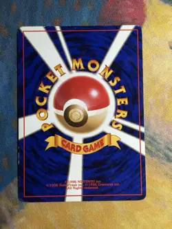 Hitmonchan No. 107 Holo Rare Base Set 1996 Japanese Pokemon TCG Vintage Card LP - Image 5