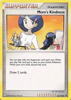 Mom's Kindness - Pokemon Uncommon 2008 Majestic Dawn 83/100 LP - Image 1