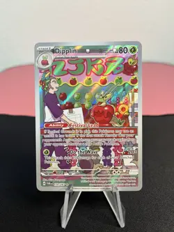 Dipplin 170/167 Pokemon Sv06: Twilight Masquerade Illustration Rare Holo - NM - Image 1