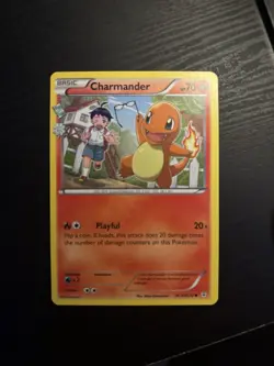 Pokemon 2016 Snowflake Pattern Charmander Charmeleon Charizard Card Lot (3) - Image 2