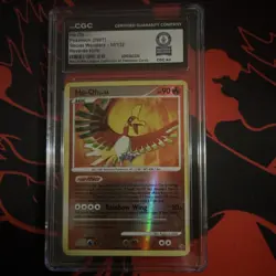 Pokemon Ho-Oh Reverse Holo Secret Wonders 10/132 CGC Graded Eng 2007 True 1/1 - Image 3