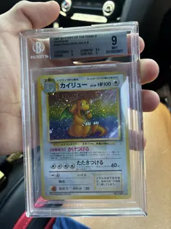 Pokemon TCG 1997 Japanese Dragonite BGS9 With Swirl!!! - Image 1