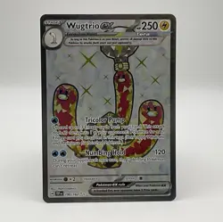 Wugtrio EX 190 2024 Pokemon TEF EN Ultra Rare - Image 1