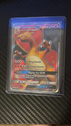Charizard GX SM60 Full Art Black Star Promo STANDARD SIZE Pokemon Card HP - Image 1