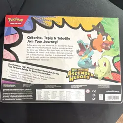 Pokemon TCG Mega Evolution: Ascended Heroes First Partners Deluxe Pin Box - Image 2