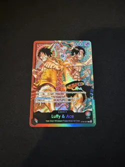 ST30-001 Luffy & Ace leader Alt Art (Parallel) One Piece Card Game ENGLISH Deck - Image 4