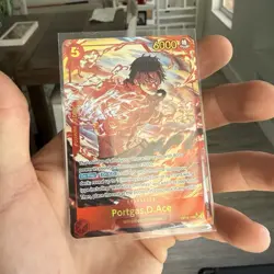Bandai One Piece CCG Portgas D. Ace OP16-118 Character 6000 Cost 5 - Image 1