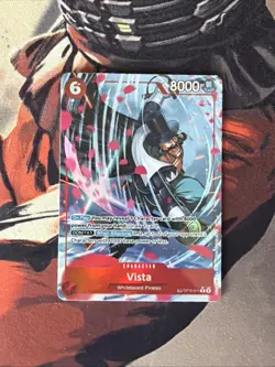 Vista OP16-011 Treasure Rare Alt Art One Piece Card Game - Image 1