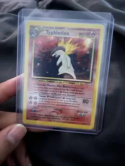 Typhlosion 18/111 Neo Genesis HoloTyphlosion LP Pokemon Card TCG - Image 1