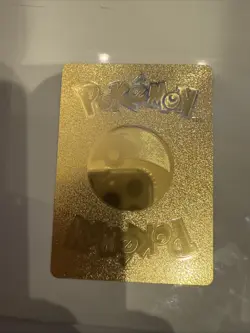 Pokemon Charizard Gold Foil TCG Fan Art Card - Image 2
