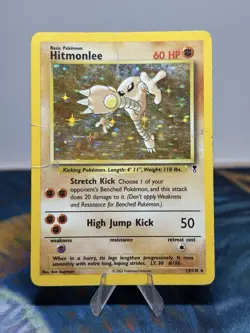 Hitmonlee 13/110 Legendary Collection Holo Rare Pokemon Card Vintage WOTC HP - Image 1