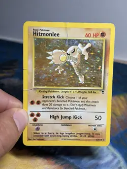 Hitmonlee 13/110 Legendary Collection Holo Rare Pokemon Card Vintage WOTC HP - Image 3