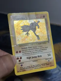 Hitmonlee 13/110 Legendary Collection Holo Rare Pokemon Card Vintage WOTC HP - Image 4