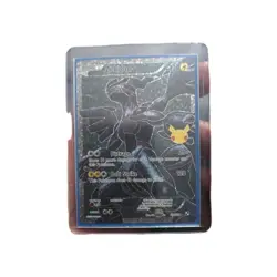 Zekrom Pokemon TCG Celebrations Black Star Promo Card Holo Rare 25th Edition - Image 1