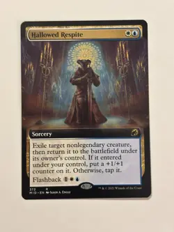 Hallowed Respite (Extended Art) Innistrad: Midnight Hunt Magic Card MTG - Image 1