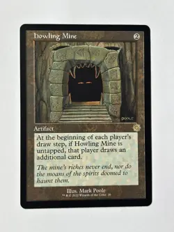 Howling Mine The Brothers' War: Retro Frame Artifacts Magic Card - Image 1
