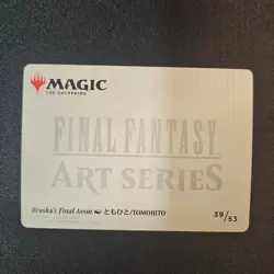 Braska's Final Aeon - Art Series 39/53 - Final Fantasy MTG - Art Card - Image 2
