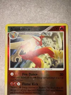 MP Blaziken Reverse Holo Great Encounters Set - 1/106 Pokemon Card [2008] - Image 3